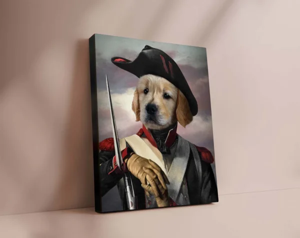 Royal Dog Portrait from Photo